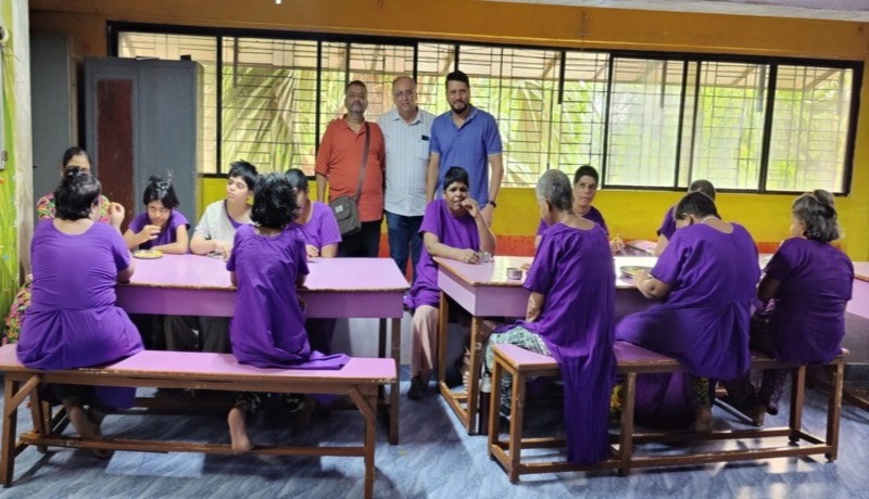 Donation of Groceries & Toiletries for girls at Andakshi Ashram.